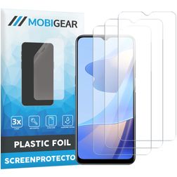 Mobigear OPPO A54s Screenprotector Folie - Case Friendly (3-Pack)
