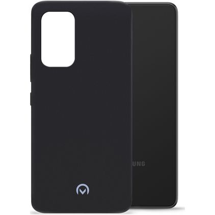 Mobilize Rubber Gelly Samsung Galaxy A53 Hoesje Flexibel TPU Backcover - Matt Black