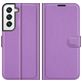 Mobigear Classic Samsung Galaxy S22 Hoesje Bookcase Portemonnee - Paars
