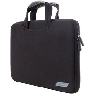 Mobigear Neon Neopreen Laptop Aktetas 15 - 16 inch Laptoptas - Zwart