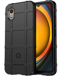 Mobigear Rugged Shield Samsung Galaxy Xcover 7 Hoesje Flexibel TPU Backcover Shockproof - Zwart
