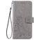 Mobigear Four-leaf Wallet Case Gray Xiaomi Poco X3