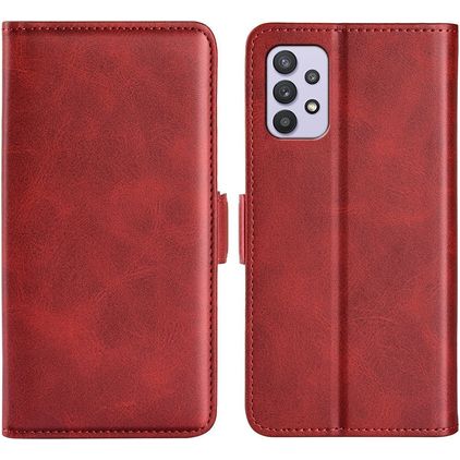 Mobigear Slim Magnet Samsung Galaxy A53 Hoesje Bookcase Portemonnee - Rood