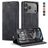 CaseMe 013 iPhone 17 Pro Hoesje Bookcase Portemonnee - Zwart