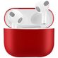 Mobigear Colors Apple AirPods 3 Hoesje Flexibel Siliconen - Rood