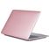 Mobigear Metallic MacBook Air 13 Inch (2018-2020) Hoes Hardshell Laptopcover MacBook Case - Roségoud - Model A1932 / A2179 / A2337