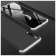 Mobigear TriGuard Samsung Galaxy A50 Hoesje Hardcase Backcover - Zwart / Zilver