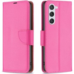 Mobigear Excellent Samsung Galaxy S23 Hoesje Bookcase Portemonnee - Magenta