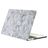 Mobigear Marble MacBook 12 Inch (2015-2017) Hoes Hardshell Laptopcover MacBook Case - Wit / Grijs - Model A1534