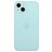 Mobigear Colors iPhone 15 Hoesje Flexibel TPU Backcover - Turquoise