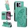 Mobigear Butterfly OnePlus 15 Hoesje Bookcase Portemonnee - Groen