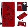 Mobigear Butterfly Xiaomi Mi 10T Lite Hoesje Bookcase Portemonnee - Rood