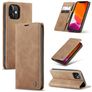 CaseMe 013 iPhone 12 Pro Hoesje Bookcase Portemonnee - Bruin
