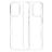 Mobiparts Classic Doorzichtig iPhone 16 Pro Hoesje Flexibel TPU Backcover - Transparant