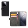 Mobilize Classic Gelly Wallet Xiaomi 14 Hoesje Bookcase Portemonnee - Zwart