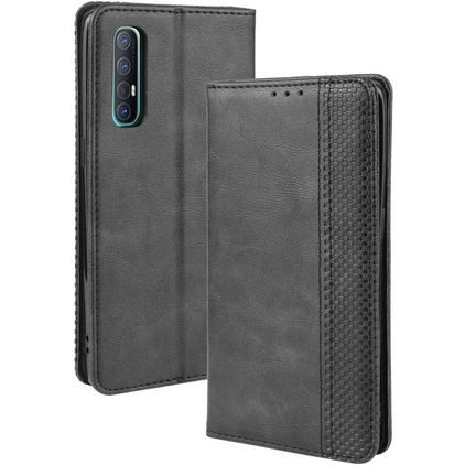 Mobigear Sensation OPPO Reno 3 Pro Hoesje Bookcase Portemonnee - Zwart