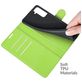 Mobigear Classic Samsung Galaxy S22 Hoesje Bookcase Portemonnee - Groen