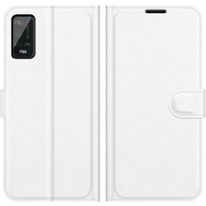 Mobigear Classic Wiko Power U20 Hoesje Bookcase Portemonnee - Wit
