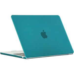 Mobigear Matte MacBook Air 13 Inch (2022-2026) Hoes Hardshell Laptopcover MacBook Case - Dark Green - Model A2681 / A3113 / A3240 / A3449