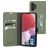 Mobiparts Classic Wallet Samsung Galaxy A13 4G Hoesje Bookcase Portemonnee - Stone Green