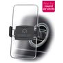 Mobilize Round Vent Telefoonhouder Auto Ventilatierooster Klem Universeel - Zwart