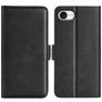 Mobigear Slim Magnet iPhone 16e Hoesje Bookcase Portemonnee - Zwart