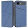 Mobigear Frosted Flip iPhone Air Hoesje Bookcase Portemonnee - Blauw