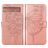 Mobigear Butterfly Google Pixel 7a Hoesje Bookcase Portemonnee - Roségoud