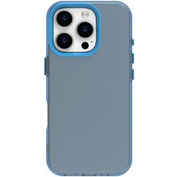 Mobigear Crystal iPhone 16 Pro Hoesje Hardcase Backcover - Blauw