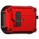 Mobigear Armor Clip Apple AirPods Pro 1 Hardcase Hoesje - Rood