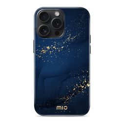MIO iPhone 15 Pro MagSafe Hoesje Hardcase Backcover - Midnight Sparkle