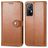 Mobigear Snap Button Xiaomi 12X Hoesje Bookcase Portemonnee - Bruin