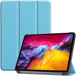 Mobigear Tri-Fold iPad Pro 11 Inch (2021) Hoes Bookcase - Blauw