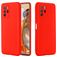 Mobigear Rubber Touch POCO X3 GT Siliconen Hoesje Backcover - Rood