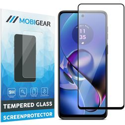 Mobigear Premium Motorola Moto G54 Glazen Screenprotector - Case Friendly - Zwart