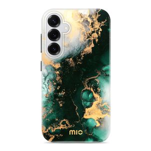 MIO Samsung Galaxy S26 Plus MagSafe Hoesje Hardcase Backcover - Green Marble