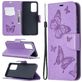 Mobigear Butterfly Samsung Galaxy A52s 5G Hoesje Bookcase Portemonnee - Paars