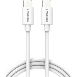 Mobilize USB-C naar USB-C Kabel 1 m - Wit
