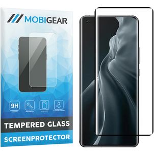 Mobigear Premium Xiaomi Mi 11 Glazen Screenprotector - Case Friendly - Zwart