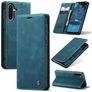 CaseMe 013 Samsung Galaxy A56 Hoesje Bookcase Portemonnee - Blauw