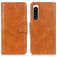 Mobigear Classy Sony Xperia 5 IV Hoesje Bookcase Portemonnee - Cognac