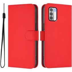 Mobigear Urban Wallet Nokia G42 Hoesje Bookcase Portemonnee - Rood