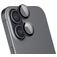 Mobiparts iPhone 17 Pro Glazen Camera Lens Protector - Case Friendly - Zwart