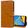 Mobigear Wallet Samsung Galaxy J6 Plus Hoesje Bookcase Portemonnee - Cognac