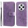 Mobigear Flowers Xiaomi Redmi 14C Hoesje Bookcase Portemonnee - Paars