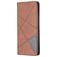 Mobigear Rhombus Slim Xiaomi Redmi Note 11T Hoesje Bookcase - Bruin