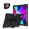 Mobigear SureGrip XGuard iPad Pro 13 Inch (2025) Hoes Hard Kunststof,Siliconen Backcover + Stylus Houder + Schouderband + Standaard - Zwart