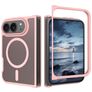 Mobigear Shockproof iPhone Duo MagSafe Hoesje Hardcase Backcover - Roze