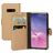 Mobiparts Saffiano Wallet Samsung Galaxy S10e Hoesje Bookcase Portemonnee - Copper