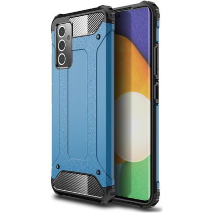 Mobigear Outdoor Samsung Galaxy A82 5G Hoesje Hardcase Backcover Shockproof - Blauw